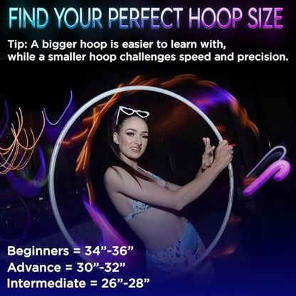 UltraHoop Remote LED Hula Hoop