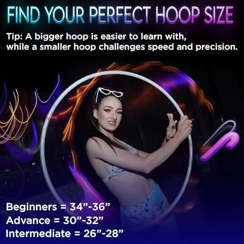 UltraHoop Remote LED Hula Hoop