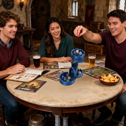 Dice Rolling Tower and Tray