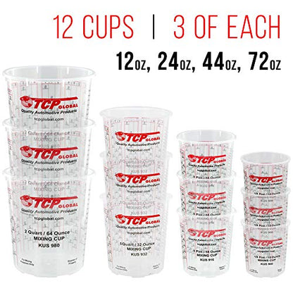 Paint Mixing Cup Kit