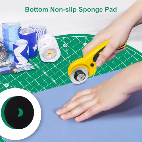 13"x13" Round Rotating Cutting Mat