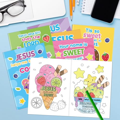 Ice Cream Coloring Books (24 Count)