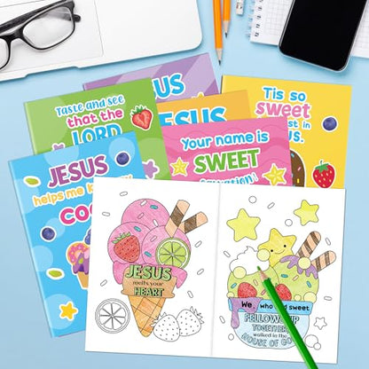 Ice Cream Coloring Books (24 Count)