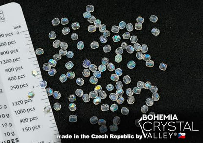 275 pcs Set of Czech Faceted Glass Beads