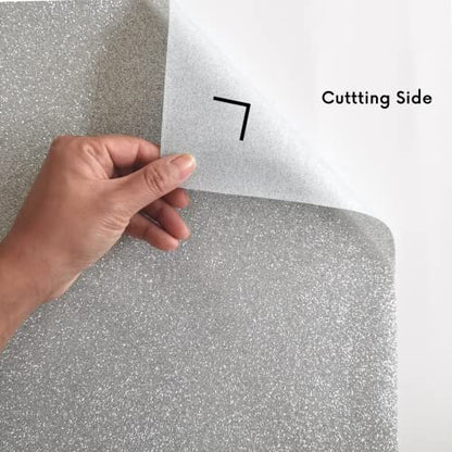 Silver Glitter HTV Heat Transfer Vinyl Bundle 8 sheets
