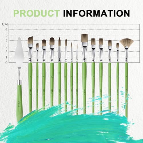 Paint Brush Set (15 Count)