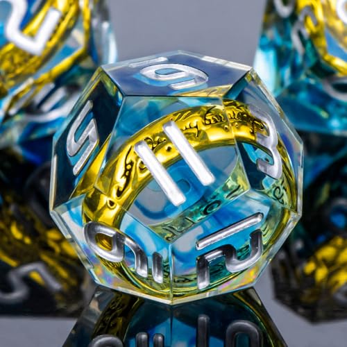 Magic Lord Rings DND Dice Set with Box