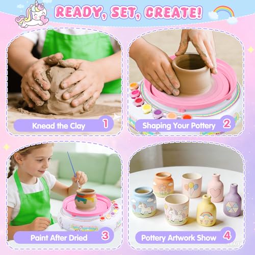 Pottery Wheel for Kids Beginners