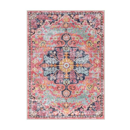Reine 5x7 Boho Living Room Rug Colorful Bedroom Rug
