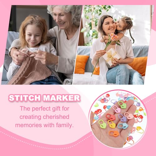 200pcs Stitch Markers for Crocheting