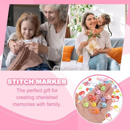 200pcs Stitch Markers for Crocheting