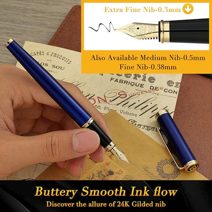 Blue Fountain Pen