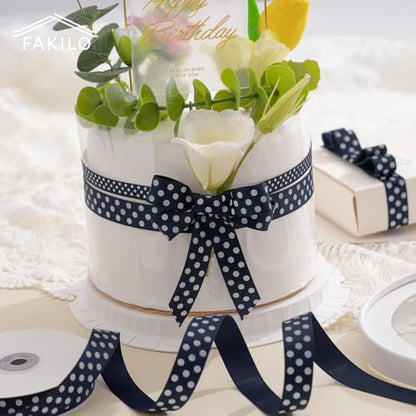 Polka Dot Grosgrain Ribbon 3