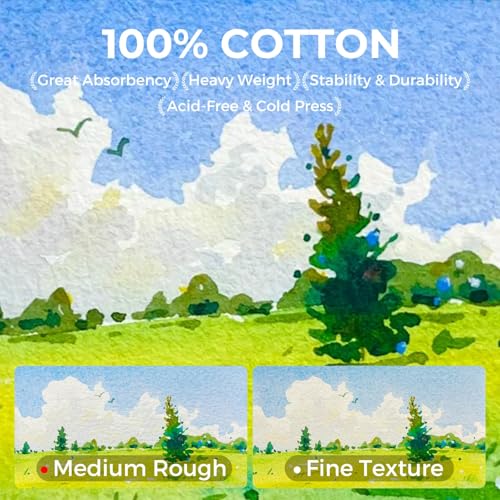 Watercolor Journal 2 Pack (48 Count)