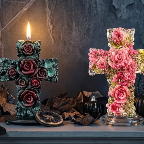 2Pack Halloween Silicone Cross Mold (2 Count)