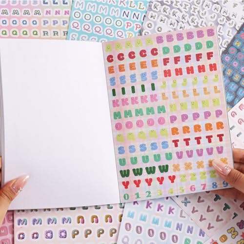 2000+ Pcs Alphabet Sticker for Journaling