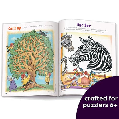 Amazing Mazes Expert Maze Books for Kids Ages 6 and Up (2 Count)