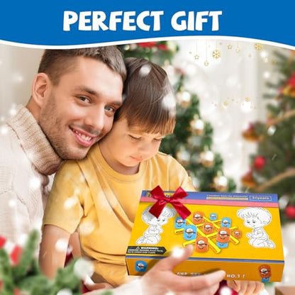 Upgraded Tic Tac Toe Strategy Board Game for Kids