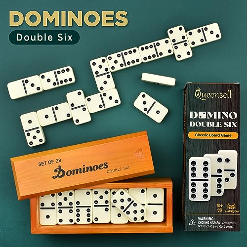 Jumbo Dominoes Set for Adults and Kids