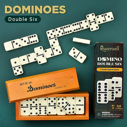 Jumbo Dominoes Set for Adults and Kids