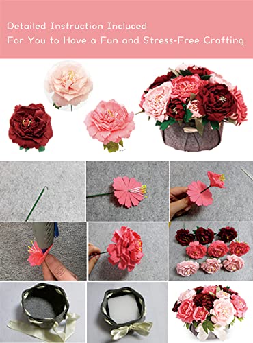 BAZIMA DIY Felt Flower Art Craft Kit