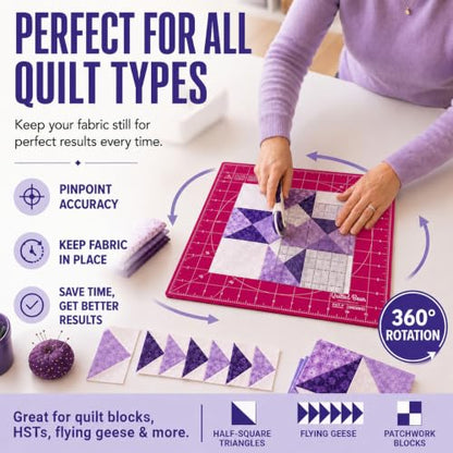 Rotating Cutting Mat 18" x 18"