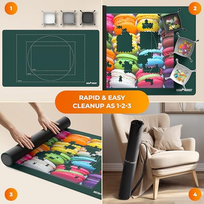 The Original Newverest Jigsaw Puzzle Mat Roll Up