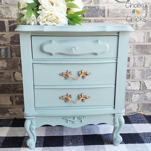 Cancun Blue 4 Fl Oz Chalk Paint for Furniture All in One