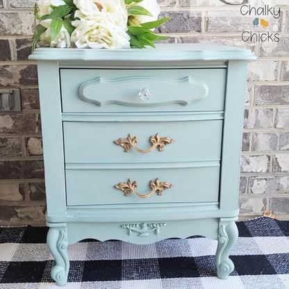 Cancun Blue 4 Fl Oz Chalk Paint for Furniture All in One