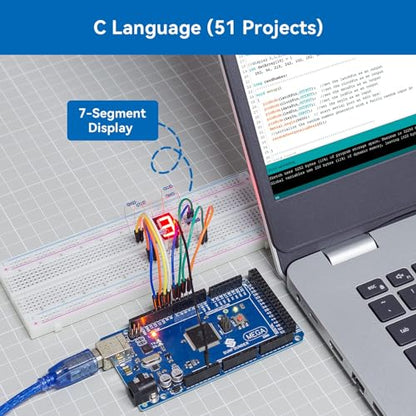 Project The Most Complete Electronics Starter Kit Compatible with Arduino Mega 2560 R3 Mega328 Nano