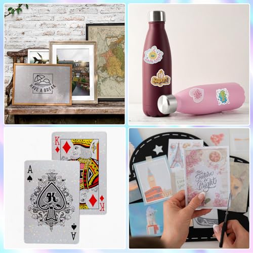 36 Sheets Holographic Sticker Paper
