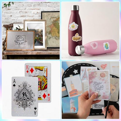 36 Sheets Holographic Sticker Paper