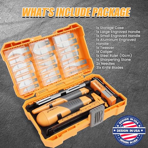 41 Piece Precision Hobby Knife Set