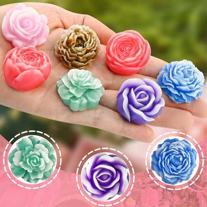 Flower Candle Molds
