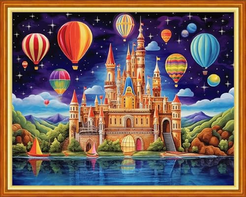 Beginners Cross Stitch Kits Stamped Full Range of Embroidery Kits for Adults DIY Cross Stitches kit Embroidery Patterns for Needlepoint kit