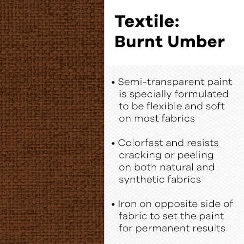 Textile Color Burnt Umber (8 Ounce)