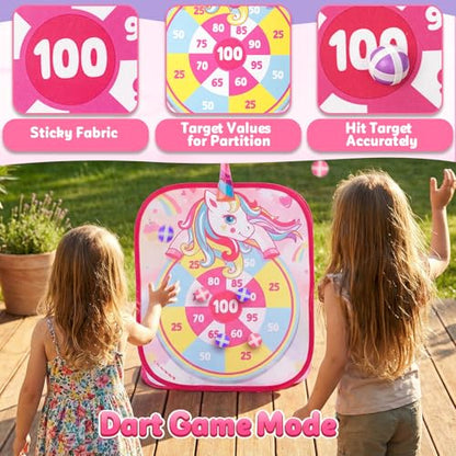 Unicorn Bean Bag Toss Game (26 Count)