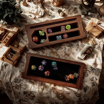 Wooden Dice Box