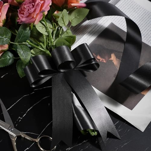 2.5 Inch Black Polypropylene Ribbon