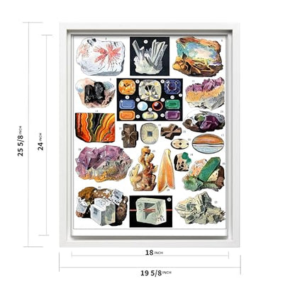 Vintage Geology Canvas