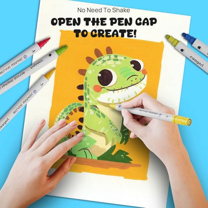 24 Paint Pens for Rock