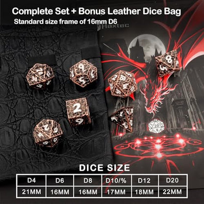 Metal DND Dice Set