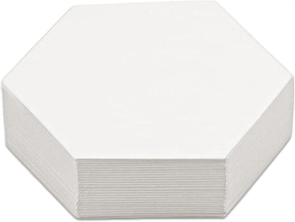 LaserThing Quilting Paper Templates | Handy Tools for Crafting Quilt Patterns | Ideal for Precision Quilting Projects | Includes 1'' Hexagon EPP Set - 600 Pieces