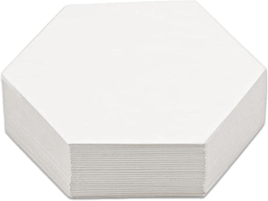 LaserThing Quilting Paper Templates | Handy Tools for Crafting Quilt Patterns | Ideal for Precision Quilting Projects | Includes 1'' Hexagon EPP Set - 100 Pieces