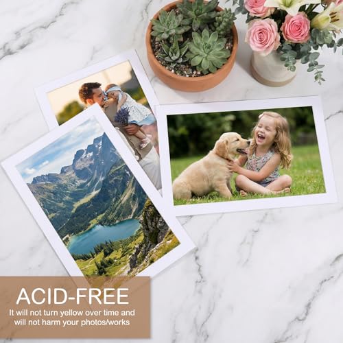 15 Pack White Picture Mats 11x17 for 9x15 Photos