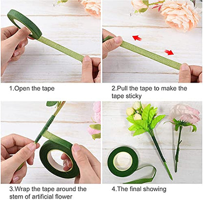 Floral Arrangement Kit with Green Floral Tape