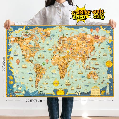 1000 Piece Puzzle for Adults Jigsaw Puzzles (1000 Count)