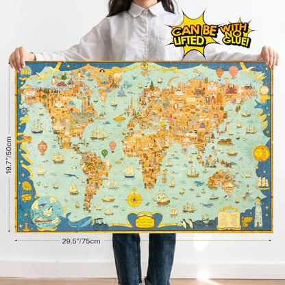 1000 Piece Puzzle for Adults Jigsaw Puzzles (1000 Count)
