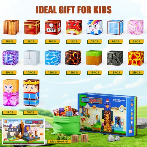Magnetic Blocks (120 Count)