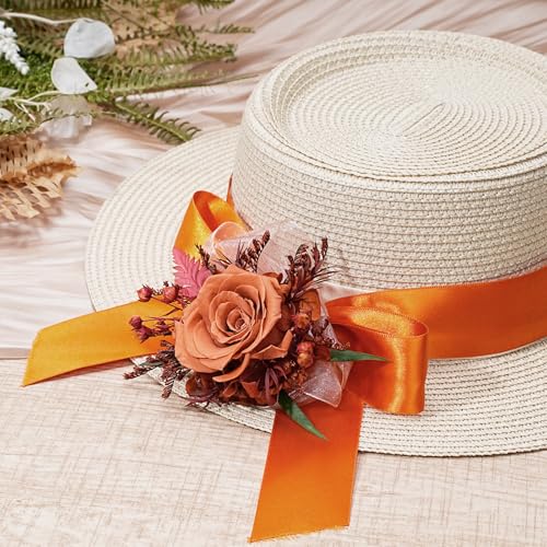 Orange Satin Ribbon 1.5 inch x 50 Yards